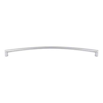 Top Knobs Griggs 12 inch center-to-center cabinet pull in polished chrome