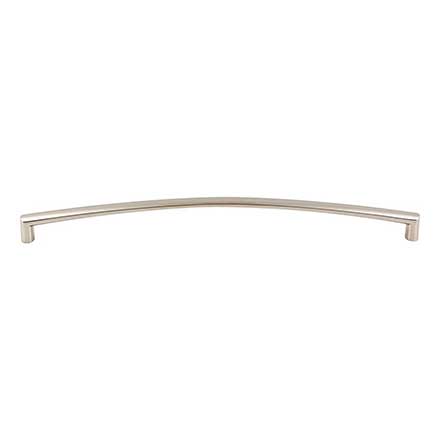 Top Knobs Griggs 12 inch center-to-center cabinet pull in polished nickel