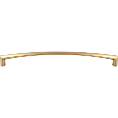 Top Knobs Griggs 18 inch center-to-center appliance pull in honey bronze