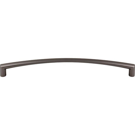 Top Knobs Griggs 6 inch center-to-center cabinet pull in ash gray
