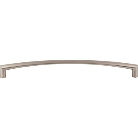 Top Knobs Griggs 6 inch center-to-center cabinet pull in brushed satin nickel