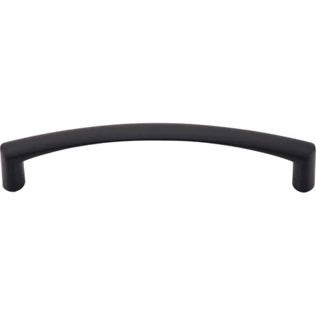 Top Knobs Griggs 6 inch center-to-center cabinet pull in flat black