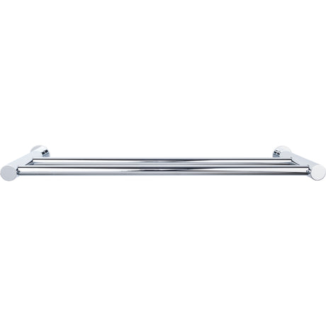 Top Knobs HOP11PC TOP BATH (R) Hopewell Bath Double 31 1/2" Wall Mounted Towel Bar Polished Chrome