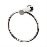 Top Knobs HOP5PN HOP5 Hopewell Towel Ring Polished Nickel