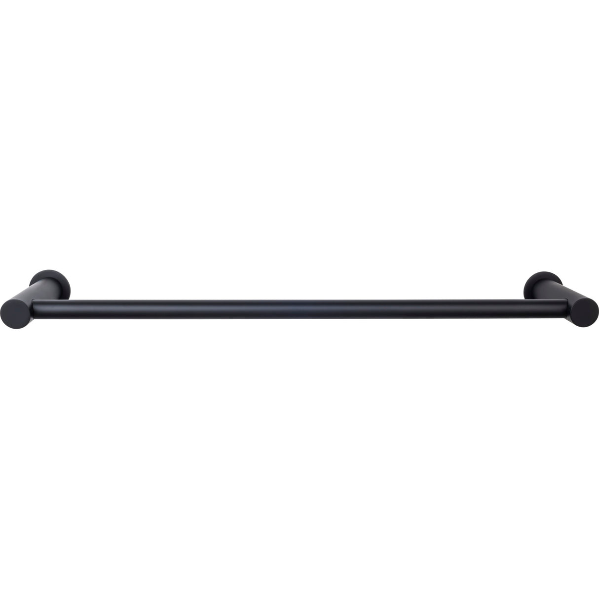 Top Knobs HOP8BLK TOP BATH (R) Hopewell Bath Single 25 1/2" Wall Mounted Towel Bar Flat Black