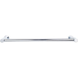Top Knobs HOP8PC TOP BATH (R) Hopewell Bath Single 25 1/2" Wall Mounted Towel Bar Polished Chrome