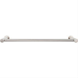 Top Knobs HOP8BSN HOP8 Hopewell Bath Towel Bar 24 Inch Single Brushed Satin Nickel
