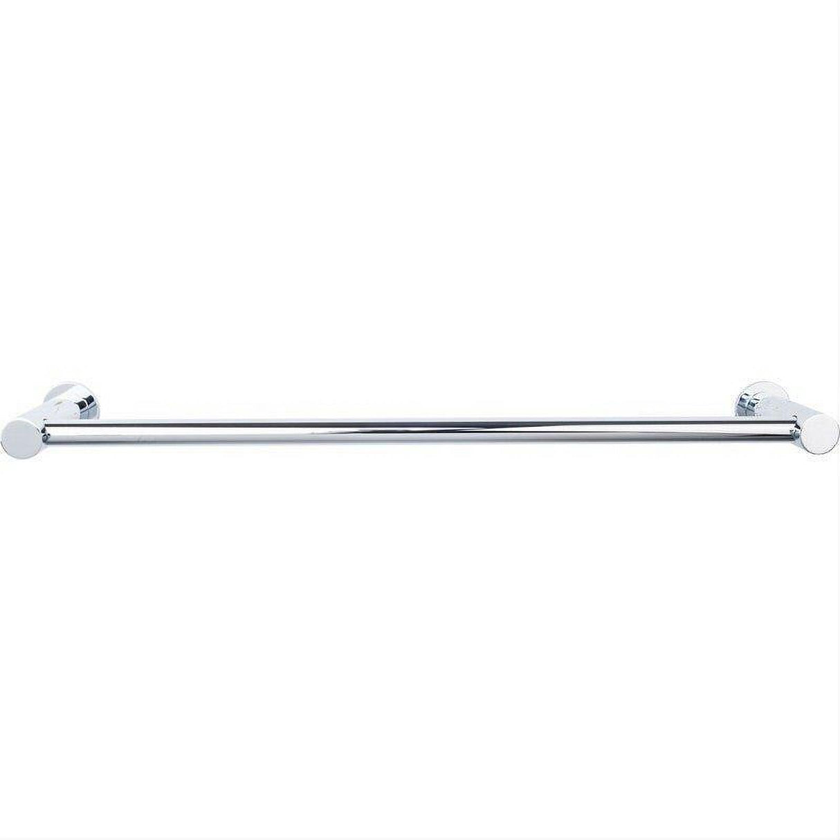 Top Knobs HOP8PC HOP8 Hopewell Bath Towel Bar 24 Inch Single Polished Chrome