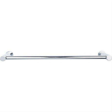 Top Knobs HOP8PC HOP8 Hopewell Bath Towel Bar 24 Inch Single Polished Chrome
