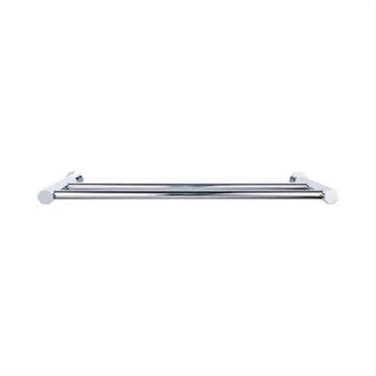 Top Knobs HOP9PC HOP9 Hopewell Bath Towel Bar 24" Double Polished Chrome