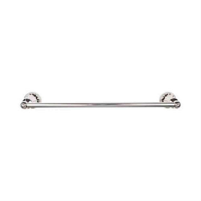 Top Knobs HUD10PN HUD10 Hudson Bath Towel Bar 30" Single Polished Nickel