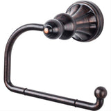 Top Knobs HUD4TB HUD4 Hudson Bath Euro Toilet Paper Holder Tuscan Bronze