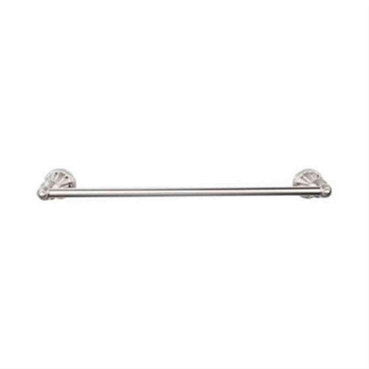Top Knobs HUD6BSN Hudson Bath Towel Bar 18" Single Brushed Satin Nickel