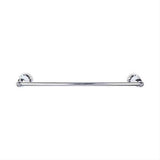 Top Knobs HUD6PC Hudson Bath Towel Bar 18" Single Polished Chrome