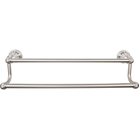 Top Knobs HUD9 Hudson Bath Towel Bar 24 Inch Double Tuscan Bronze
