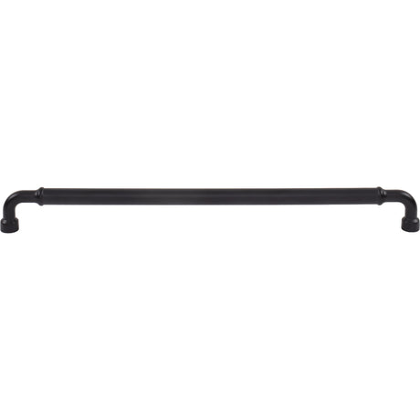 Top Knobs TK3419BLK Lavington 18" Center to Center Bar Pull Flat Black