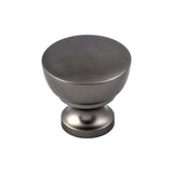 Top Knobs M1567 Bergen 1 1/4" Diameter Mushroom Knob Ash Gray