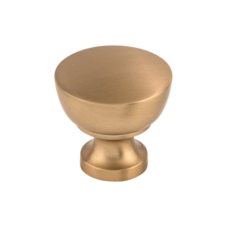 Top Knobs M1605 Bergen 1 1/4" Diameter Round Knob Brushed Bronze