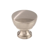 Top Knobs M1119 Bergen 1 1/4" Diameter Round Knob Brushed Satin Nickel