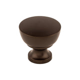 Top Knobs M1200 Bergen 1 1/4" Diameter Round Knob Oil Rubbed Bronze