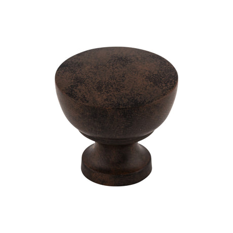 Top Knobs M1201 Bergen 1 1/4" Diameter Round Knob Patina Rouge