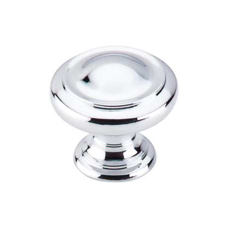 Top Knobs M1118 Dome 1 1/8" Diameter Round Knob Polished Chrome