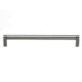 Top Knobs M1008 Pennington Bar Cabinet Pull 18-7/8" Center to Center Brushed Satin Nickel