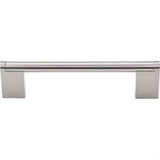 Top Knobs M1042 Princetonian Bar Cabinet Pull 5-1/16" Center to Center Brushed Satin Nickel