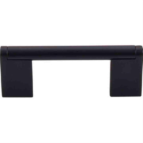 Top Knobs M1054 Princetonian Bar Cabinet Pull 3" Center to Center Flat Black