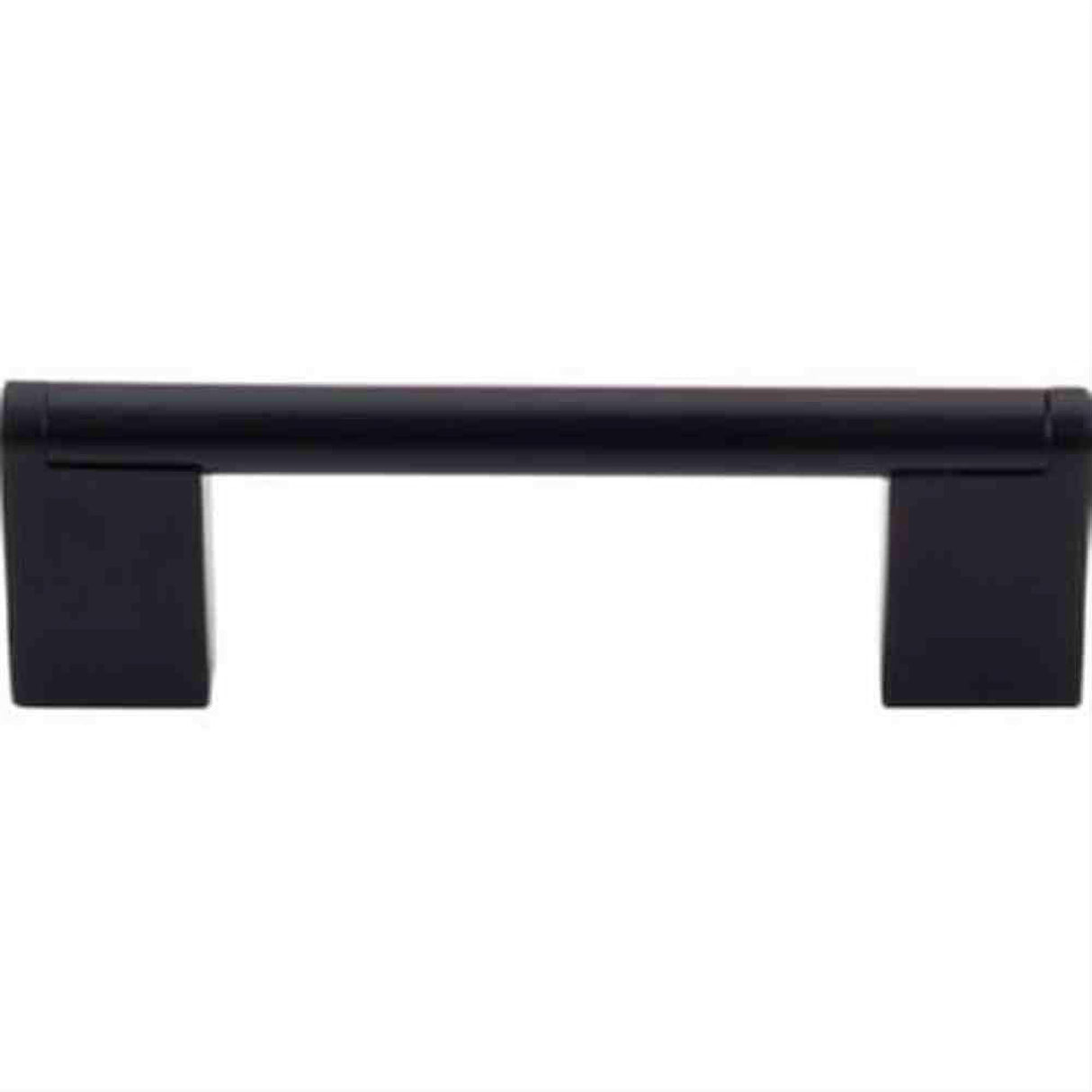 Top Knobs M1055 Princetonian Bar Cabinet Pull 3-3/4" Center to Center Flat Black