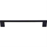 Top Knobs M1058 Princetonian Bar Cabinet Pull 8-13/16" Center to Center Flat Black
