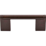 Top Knobs M1068 Princetonian Bar Cabinet Pull 3" Center to Center Oil Rubbed Bronze