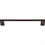 Top Knobs M1072 Princetonian Bar Cabinet Pull 8-13/16" Center to Center Oil Rubbed Bronze