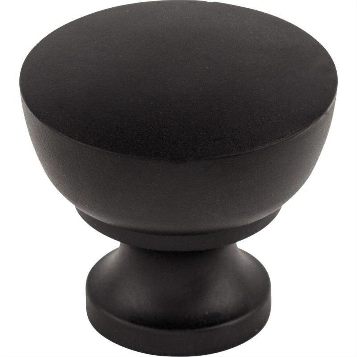 Top Knobs M1120 M1 Bergen 1 1/4" Diameter Mushroom Cabinet Knob Flat Black