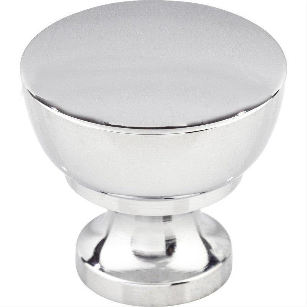 Top Knobs M1121 M1 Bergen 1 1/4" Diameter Mushroom Cabinet Knob Polished Chrome