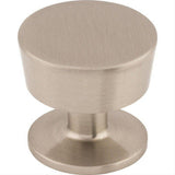 Top Knobs M1122 M1 Essex 1 3/16" Diameter Mushroom Cabinet Knob Brushed Satin Nickel