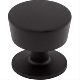 Top Knobs M1123 M1 Essex 1 3/16" Diameter Mushroom Cabinet Knob Flat Black