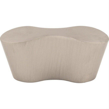 Top Knobs M1125 Infinity 1 1/4" Center to Center Length Oval Cabinet Knob Brushed Satin Nickel