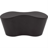 Top Knobs M1126 Infinity 1 1/4" Center to Center Length Oval Cabinet Knob Flat Black