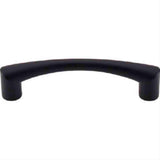 Top Knobs M1129 Hidra Cabinet Pull 3-3/4" Center to Center Flat Black