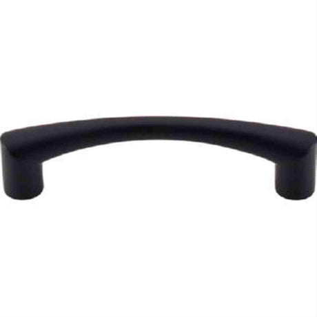 Top Knobs M1129 Hidra Cabinet Pull 3-3/4" Center to Center Flat Black