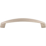 Top Knobs M1140 M114 Boro 5 1/16" Center to Center Arched Cabinet Pull Brushed Satin Nickel