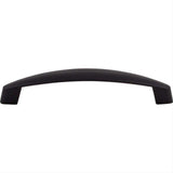 Top Knobs M1141 M114 Boro 5 1/16" Center to Center Arched Cabinet Pull Flat Black