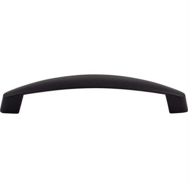Top Knobs M1141 M114 Boro 5 1/16" Center to Center Arched Cabinet Pull Flat Black