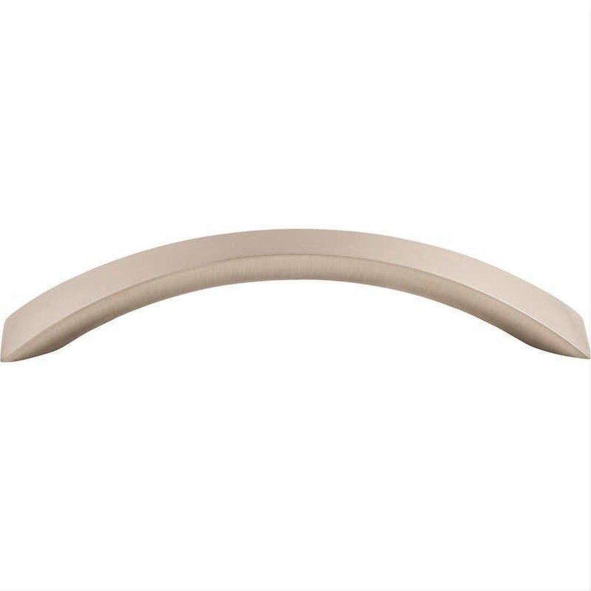 Top Knobs M1146 M1 Crescent Flair 5 1/16" Center to Center Arched Cabinet Pull Brushed Satin Nickel