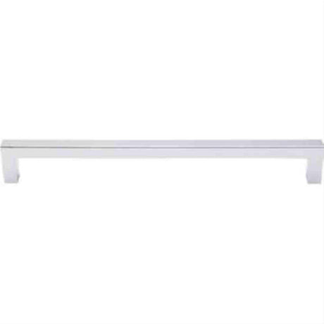 Top Knobs M1154 Square Bar Cabinet Pull 8-13/16" Center to Center Polished Chrome