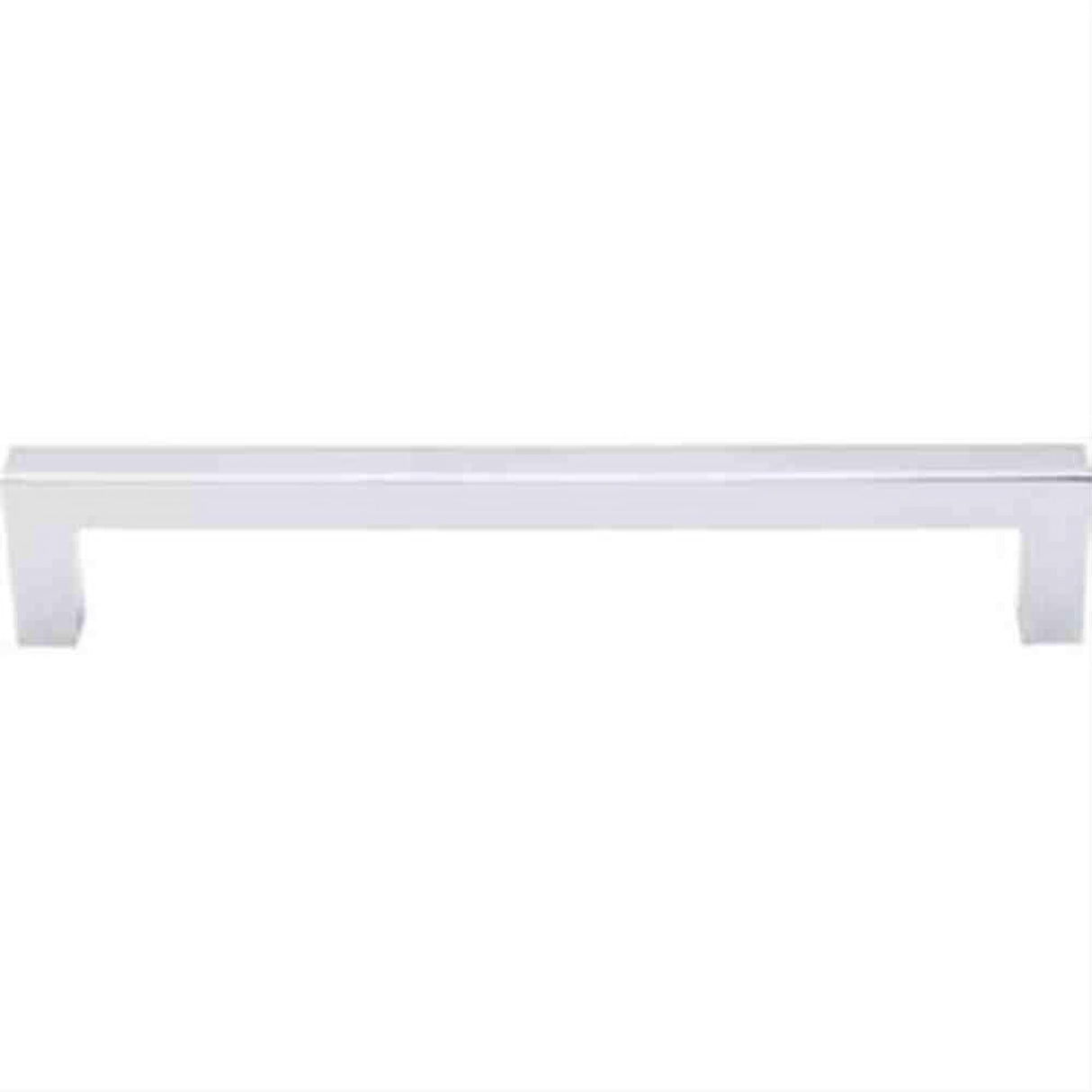 Top Knobs M1157 Square Bar Cabinet Pull 6-5/16" Center to Center Polished Chrome