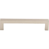 Top Knobs M1158 Square Bar 5 1/16" Center to Center Bar Pull Brushed Satin Nickel