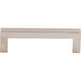 Top Knobs M1161 Square Bar 3 3/4" Center to Center Bar Pull Brushed Satin Nickel