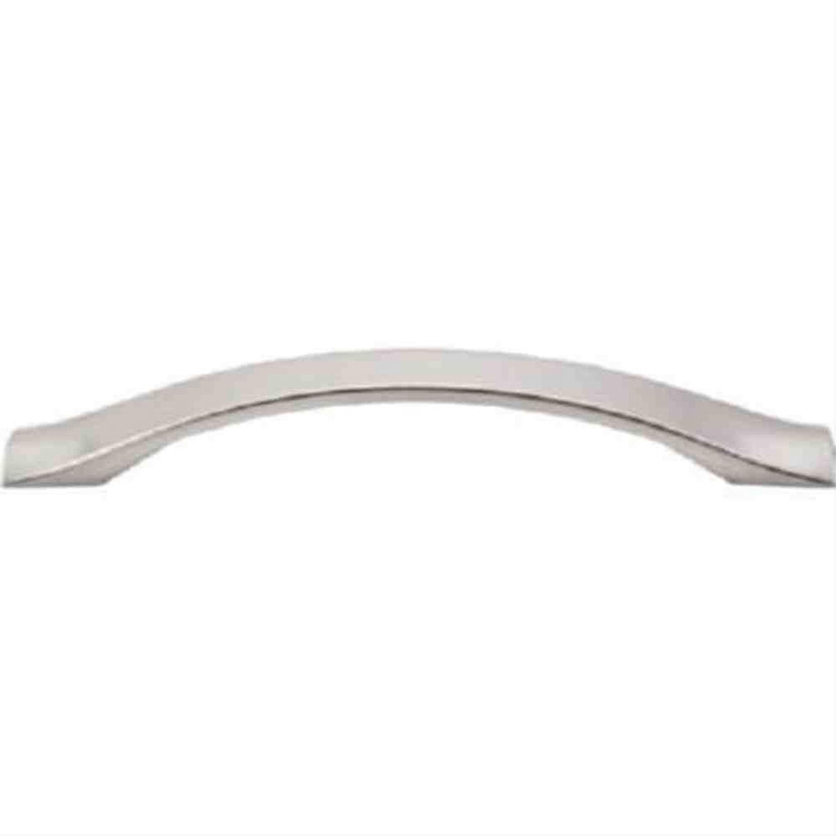 Top Knobs M1176 Crest Cabinet Pull 5-1/16" Center to Center Brushed Satin Nickel